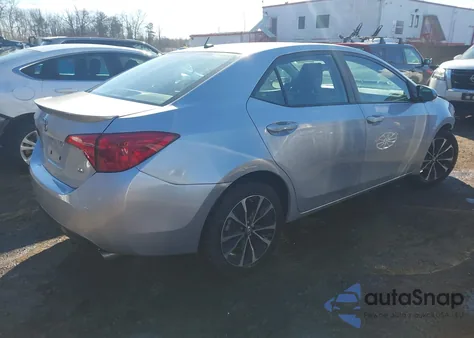 2019 Toyota Corolla Se from USA, damaged, VIN 2T1BURHE7KC144932